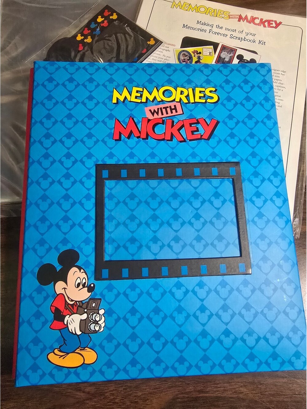 Mickey Mouse Disney Scrapbook kit NEW